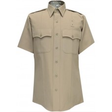 Flying Cross® 55/45 Polyester/Wool CHP Short Sleeve Shirt (Plain Pockets)